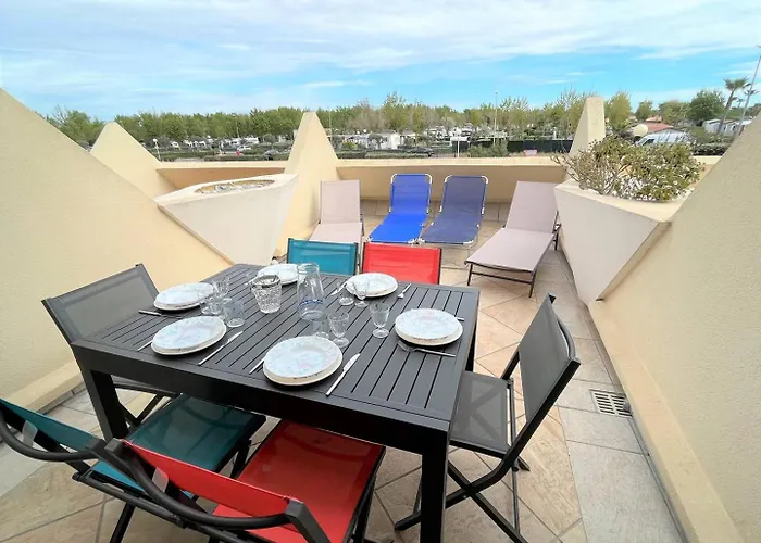 4 Couchages Cap D'agde Naturisme Cn060-l103